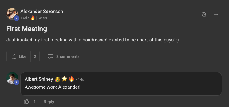 Client win