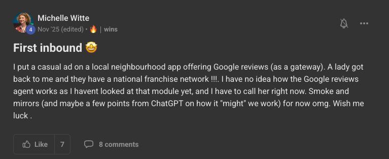 Client win