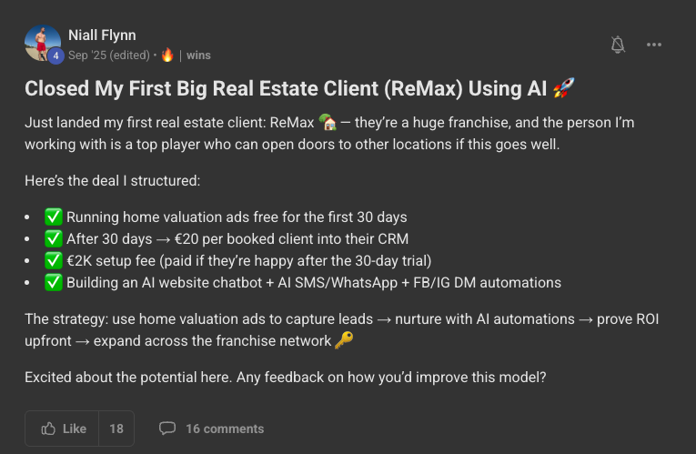 Client win
