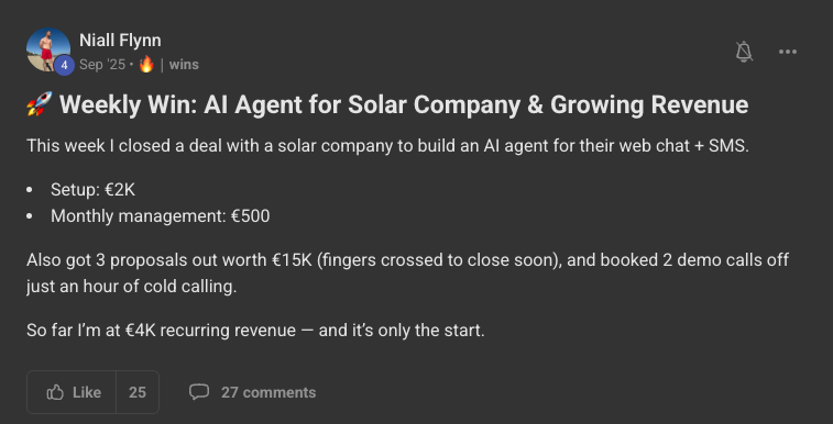 Client win