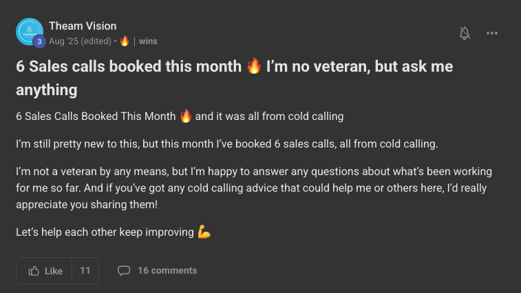 Client win