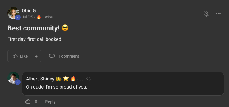 Client win