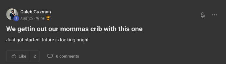Client win
