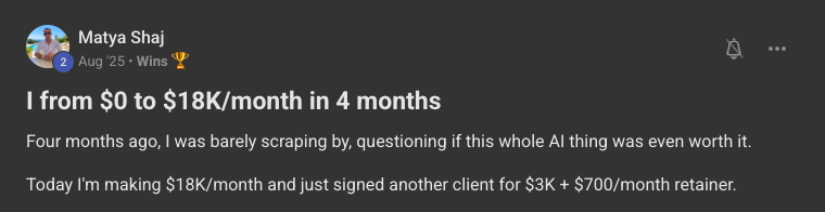 Client win
