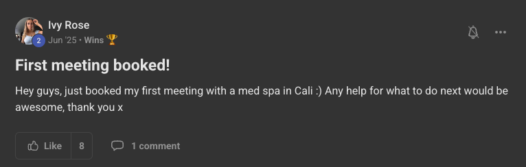 Client win