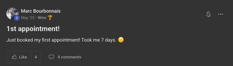 Client win