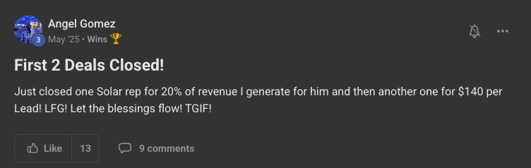 Client win