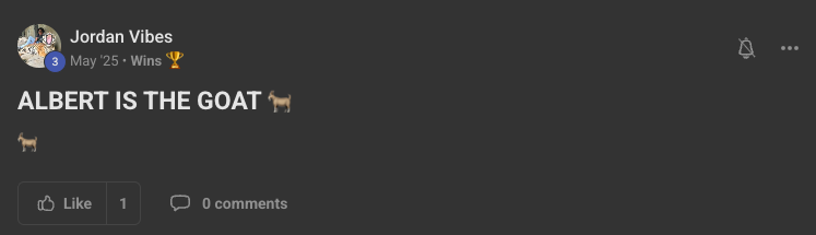 Client win